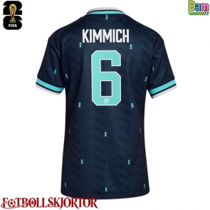 Tyskland Joshua Kimmich #6 Bortatröja Dam VM 2026 Kortärmad